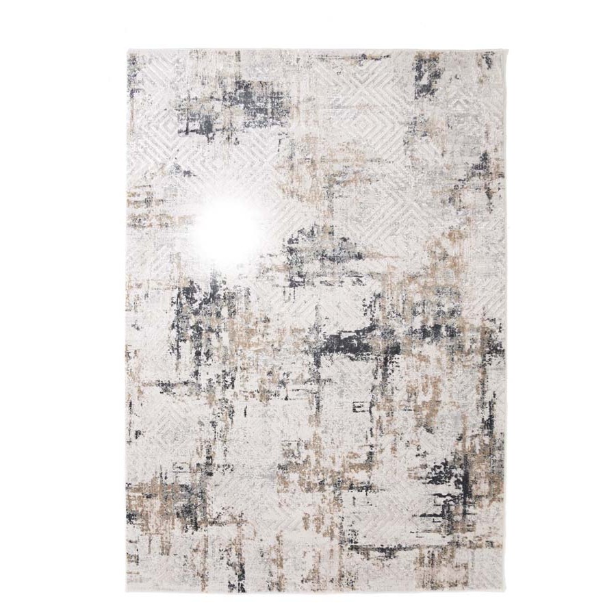 Χαλί Μοντέρνο (240x300) Ανάγλυφο Μηχανοποίητο Royal Carpet Silky 342C beige