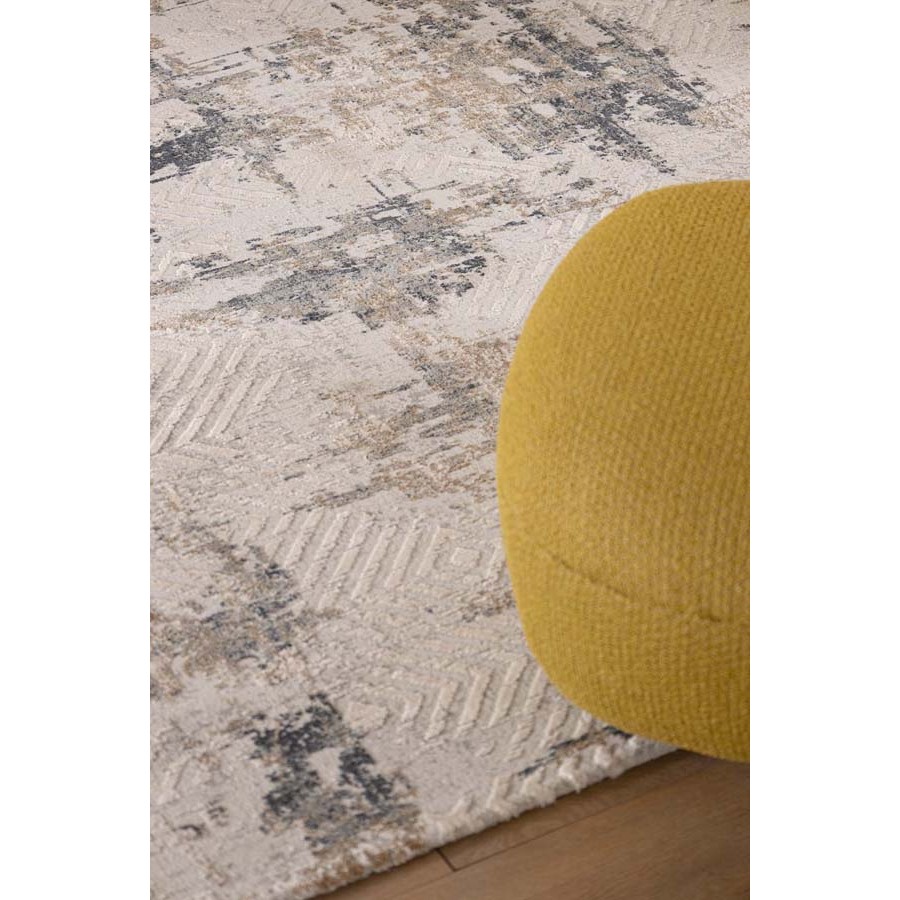 Χαλί Μοντέρνο (240x300) Ανάγλυφο Μηχανοποίητο Royal Carpet Silky 342C beige