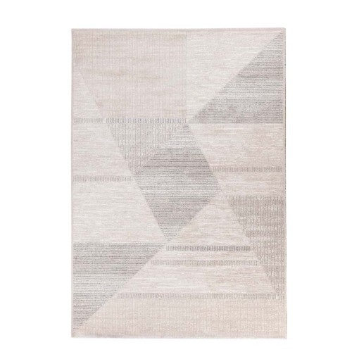 Χαλί Μοντέρνο Ανάγλυφο (160x230) Μηχανοποίητο Royal Carpet Solid 1409 ivory