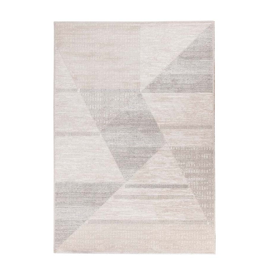 Χαλί Μοντέρνο Ανάγλυφο (160x230) Μηχανοποίητο Royal Carpet Solid 1409 ivory