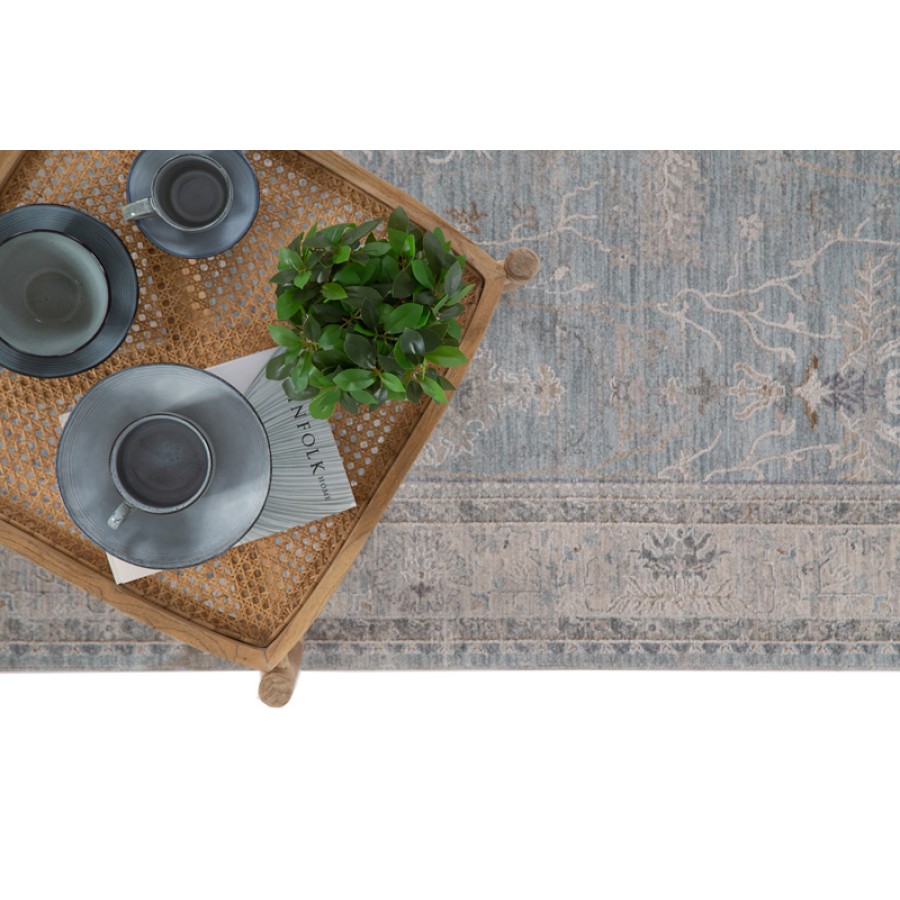 Χαλί Κλασσικό (140x190) Μηχανοποίητο Royal Carpet Tabriz 590 Blue