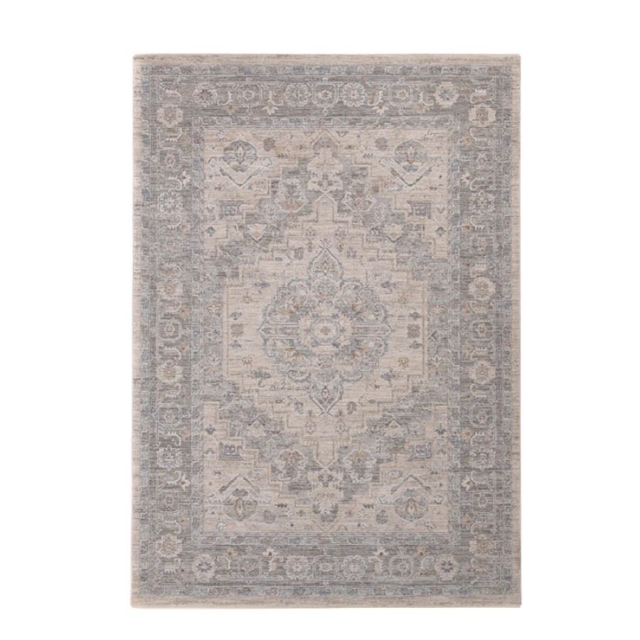 Χαλί Κλασσικό (240x360) Μηχανοποίητο Royal Carpet Tabriz 647 Light Grey