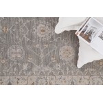 Χαλί Κλασσικό (140x190) Μηχανοποίητο Royal Carpet Tabriz 662 Dark Grey