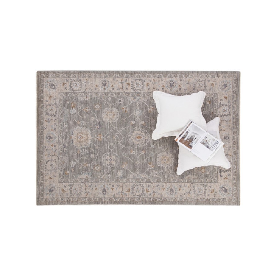 Χαλί Κλασσικό (200x300) Μηχανοποίητο Royal Carpet Tabriz 662 Dark Grey