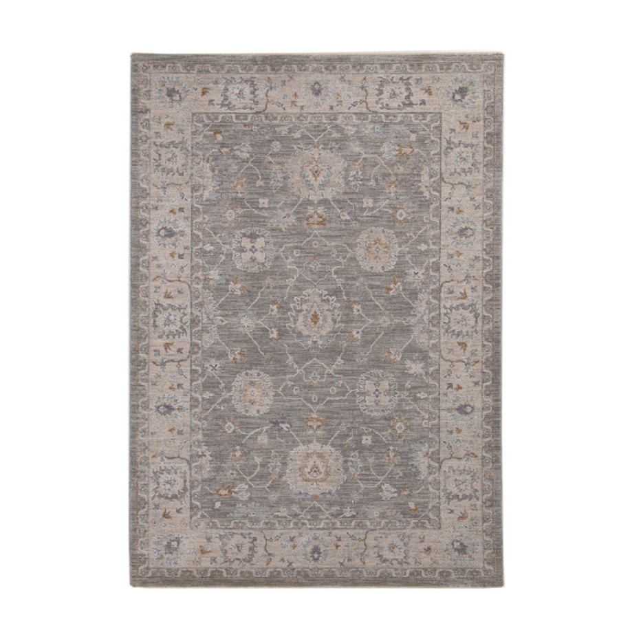 Χαλί Κλασσικό (200x300) Μηχανοποίητο Royal Carpet Tabriz 662 Dark Grey