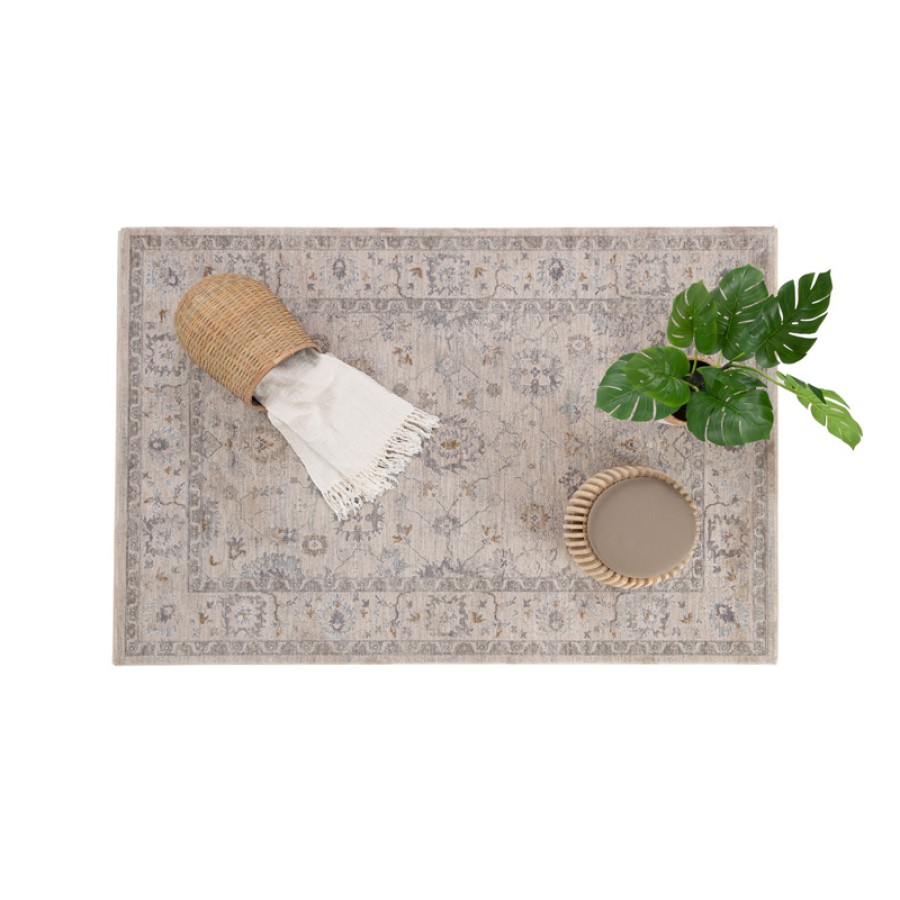 Χαλί Κλασσικό (200x300) Μηχανοποίητο Royal Carpet Tabriz 662 Light Grey