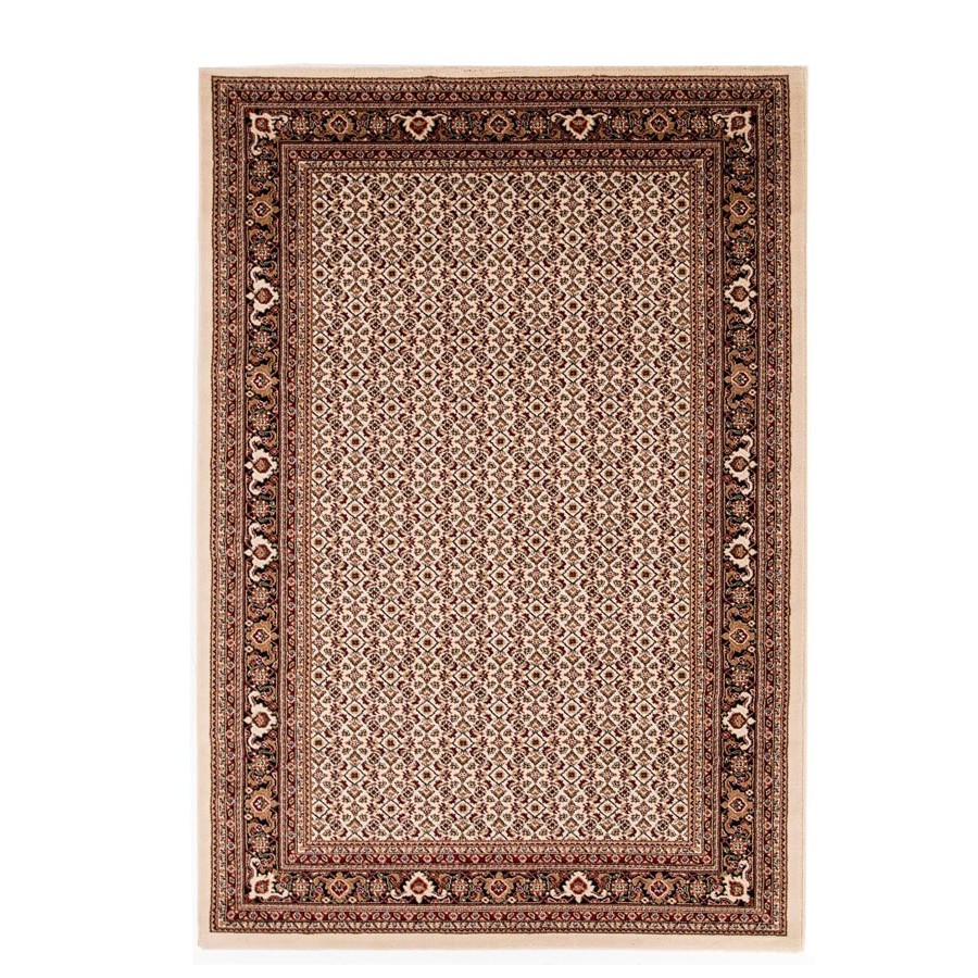 Χαλί Κλασσικό (160x230) Μηχανοποίητο Royal Carpet Teheran 3924 Cream Black