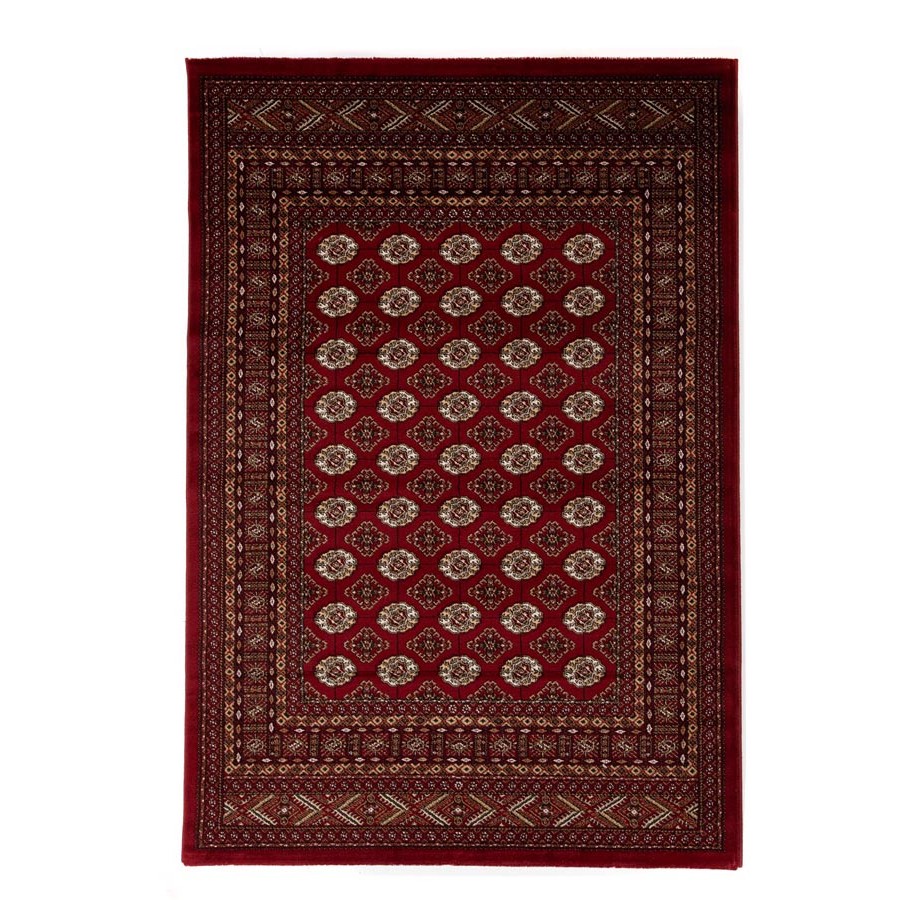 Χαλί Κλασσικό Bukhara (240x300) Μηχανοποίητο Royal Carpet Teheran 6465 Red