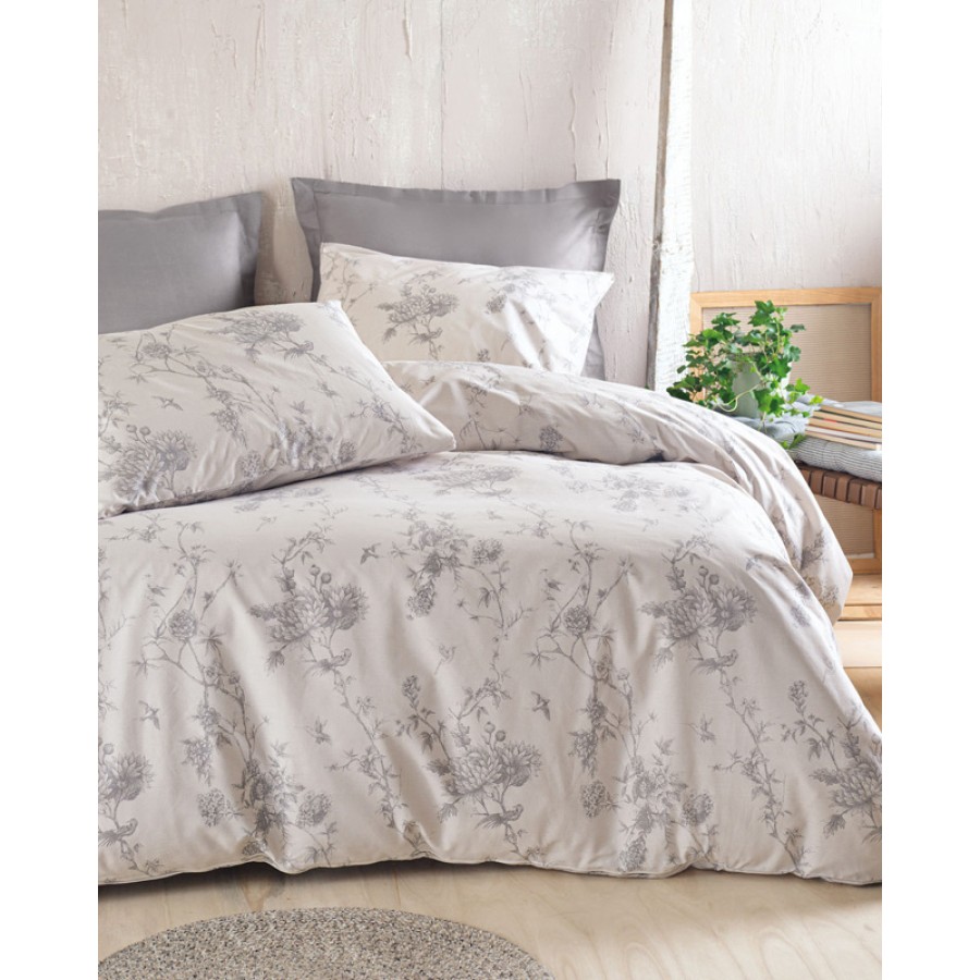 Σετ 2 τεμ Μαξιλαροθήκες (50x70) Rythmos Next Aurora Μπεζ