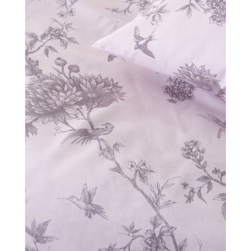 Σετ 2 τεμ Μαξιλαροθήκες (50x70) Rythmos Next Aurora Μωβ