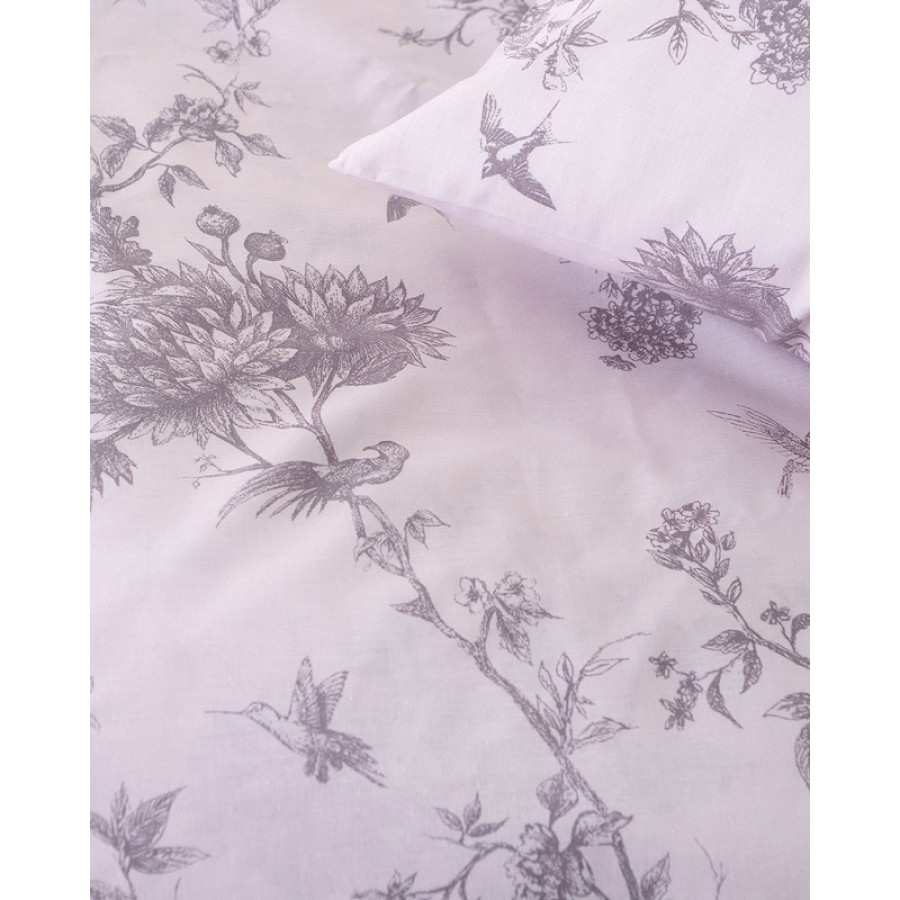 Σετ 2 τεμ Μαξιλαροθήκες (50x70) Rythmos Next Aurora Μωβ