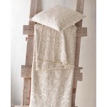 Ριχτάρι για Διθέσιο Καναπέ (180x240) Ζακάρ Rythmos Beatris Εκρού-Μπεζ