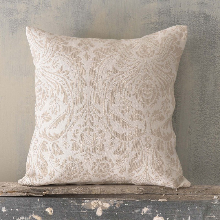 Διακοσμητική Θήκη (40x40) Ζακάρ Rythmos Beatris Εκρού-Μπεζ