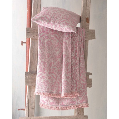 Ριχτάρι για Τριθέσιο καναπέ (180x280) Ζακάρ Rythmos Beatris Ροζ