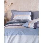 Μαξιλαροθήκες Ζεύγος (50x70) Βαμβακερές Rythmos Diva Boost Blue