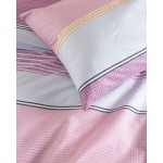 Μαξιλαροθήκες Ζεύγος (50x70) Βαμβακερές Rythmos Diva Boost Pink