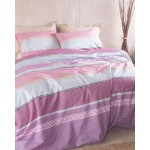 Σετ Σεντόνια Μονά (160x260) Βαμβακερά Rythmos Diva Boost Pink