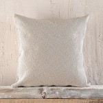 Μαξιλαροθήκη Διακοσμητική (40 x 40) Ζακάρ Rythmos Bosphore Μπεζ