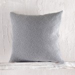 Μαξιλαροθήκη Διακοσμητική (40 x 40) Ζακάρ Rythmos Bosphore Σκούρο Γκρι