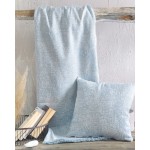 Ριχτάρι για Διθέσιο Καναπέ (180x240) Ζακάρ Rythmos Canda Γαλάζιο