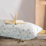 Μαξιλαροθήκες ζεύγος (50x70) Βαμβακερές Rythmos Symbol Carlin Μπλε