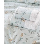 Σετ Παπλωματοθήκη Μονή (160x250) Με Μαξιλαροθήκη Rythmos Symbol Carlin Μπλε