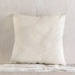 Διακοσμητική Θήκη (40x40) Ζακάρ για μαξιλάρια φιγούρας Rythmos Casa Εκρού