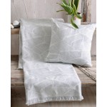 Ριχτάρι για Πολυθρόνα (160x180) Ζακάρ, Διπλής Όψεως Rythmos Γκρι