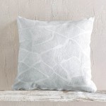 Διακοσμητική Θήκη (40x40) Ζακάρ για μαξιλάρια φιγούρας Rythmos Casa Γκρι