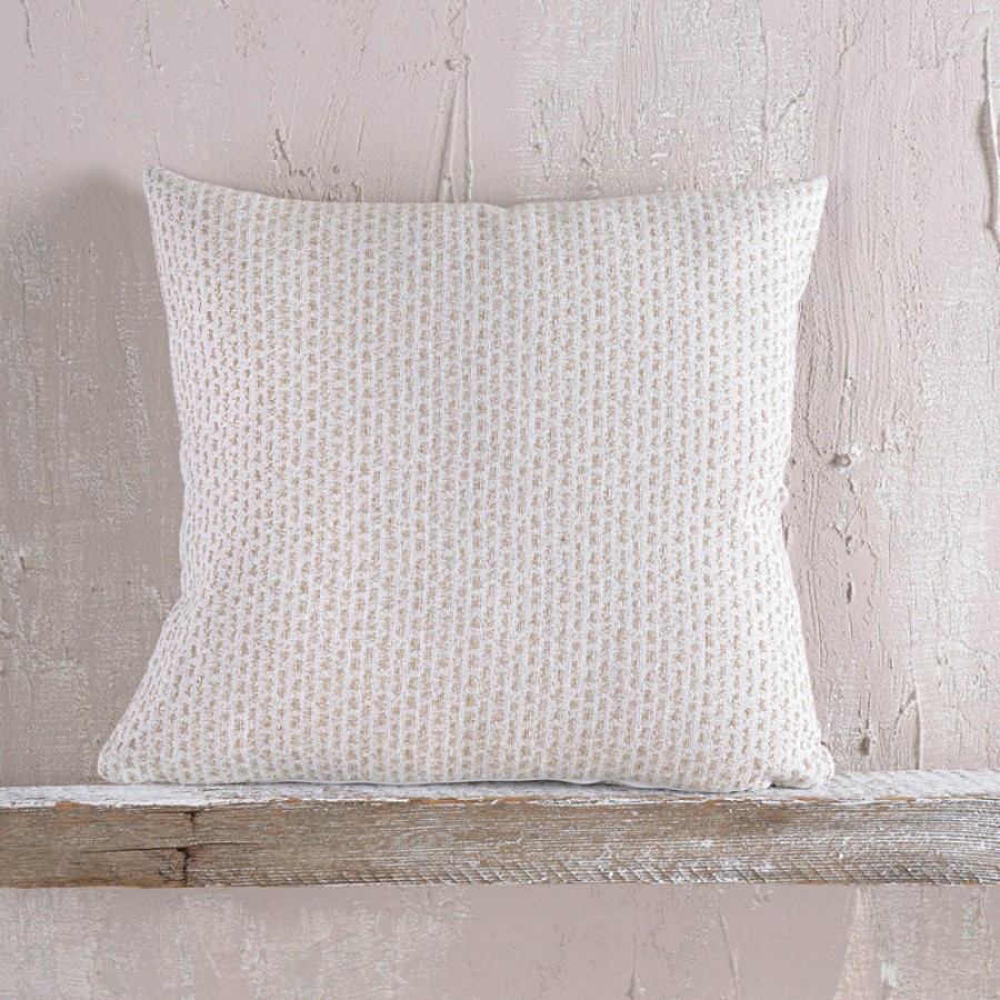 Διακοσμητική Θήκη (40x40) Ζακάρ Rythmos Colin Μπεζ