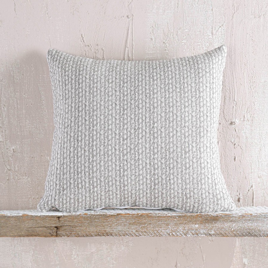 Διακοσμητική Θήκη (40x40) Ζακάρ Rythmos Colin Γκρι