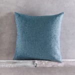 Διακοσμητική Θήκη (40x40) Ζακάρ για μαξιλάρια φιγούρας Rythmos Dante Μπλε