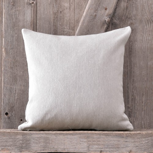 Διακοσμητική Θήκη (40x40) Ζακάρ Βαμβακερή για μαξιλάρια φιγούρας Rythmos Divine Εκρού