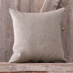 Διακοσμητική Θήκη (40x40) Ζακάρ Βαμβακερή για μαξιλάρια φιγούρας Rythmos Divine Μπεζ