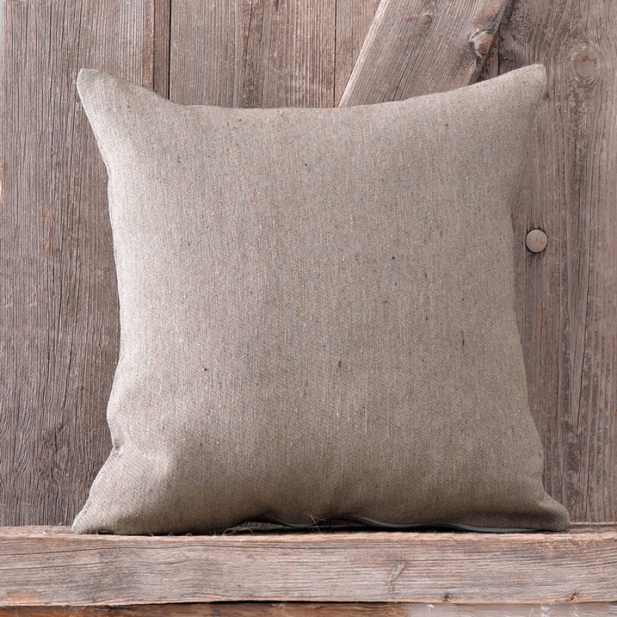 Διακοσμητική Θήκη (40x40) Ζακάρ Βαμβακερή για μαξιλάρια φιγούρας Rythmos Divine Μπεζ