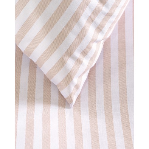 Μαξιλαροθήκες ζεύγος (50x70) Βαμβακερές Rythmos Diva Eloise Μπεζ