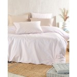 Σετ Σεντόνια Μονά (160x260) Βαμβακερά Rythmos Diva Eloise Μπεζ