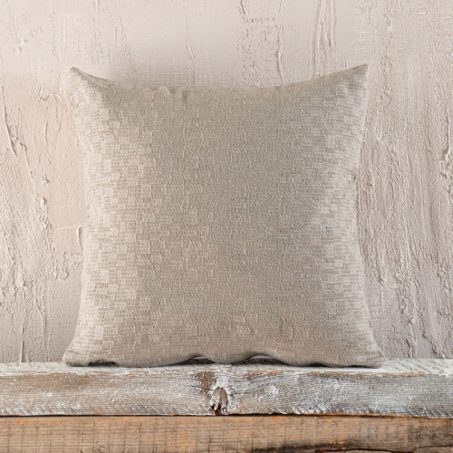 Μαξιλαροθήκη Διακοσμητική (40 x 40) Ζακάρ Rythmos Ermis Μπεζ