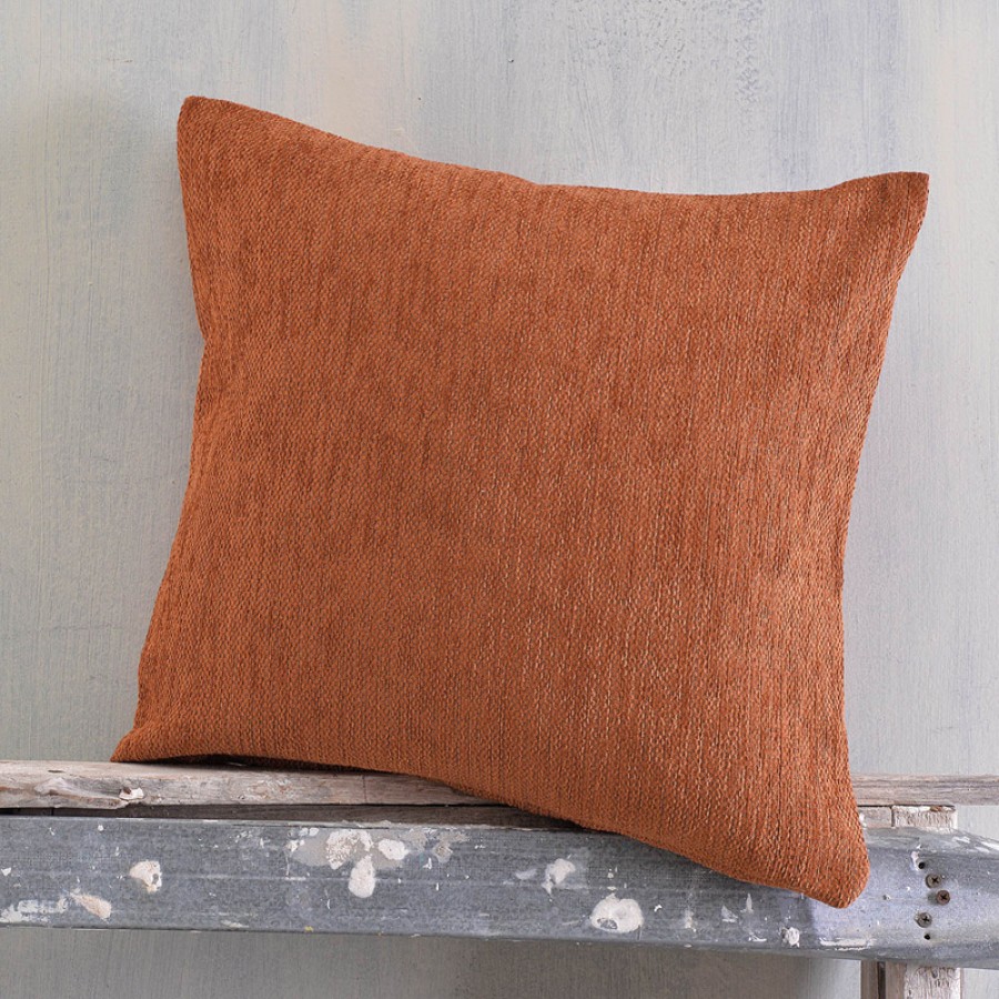 Διακοσμητική Θήκη (40x40) Ζακάρ για μαξιλάρια φιγούρας Rythmos Essie Τερακότα