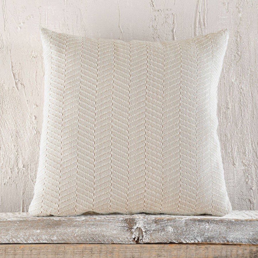 Μαξιλαροθήκη Διακοσμητική (40 x 40) Ζακάρ Rythmos Ewan Μπεζ