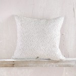 Διακοσμητική Θήκη (40x40) Ζακάρ Rythmos Fabio Εκρού