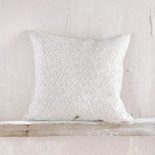 Διακοσμητική Θήκη (40x40) Ζακάρ Rythmos Fabio Εκρού