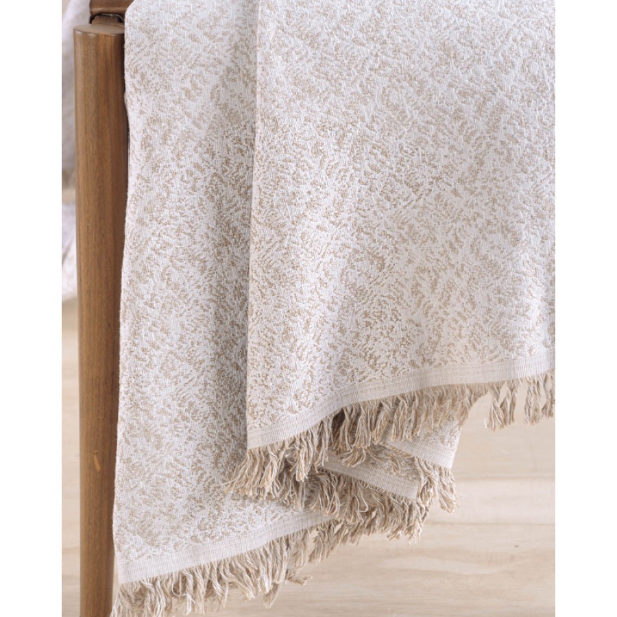 Ριχτάρι για Πολυθρόνα (160x180) Ζακάρ Rythmos Fabio Εκρού