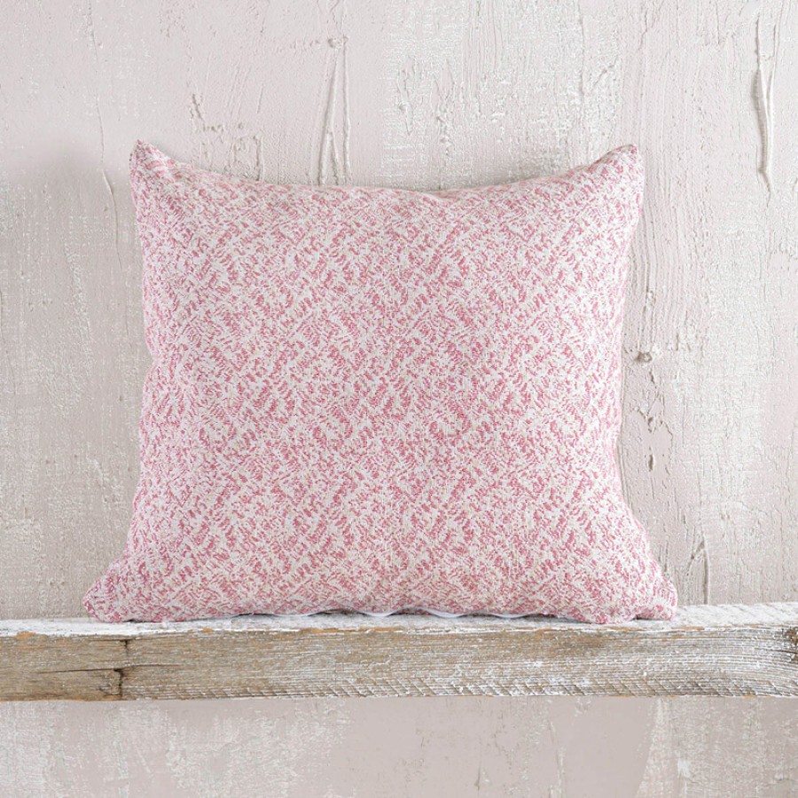 Διακοσμητική Θήκη (40x40) Ζακάρ Rythmos Fabio Ροζ