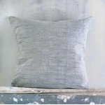 Διακοσμητική Θήκη (40x40) Ζακάρ για μαξιλάρια φιγούρας Rythmos Kenya Γκρι