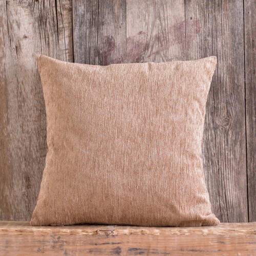 Διακοσμητική Θήκη (40x40) Ζακάρ για μαξιλάρια φιγούρας Rythmos Kidal Σκούρο Μπεζ