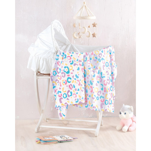 Σεντόνια Βρεφικό Λίκνου (80x110) Βαμβακερό Rythmos Candy