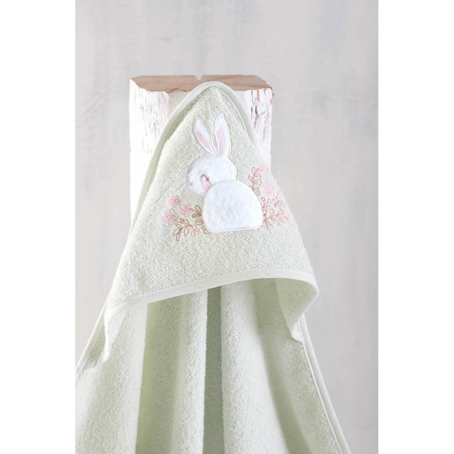 Κάπα βρεφική (75x75) Babyline Rythmos Jenny Βερμάν Γκρι