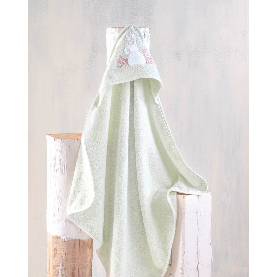 Κάπα βρεφική (75x75) Babyline Rythmos Jenny Βερμάν Γκρι