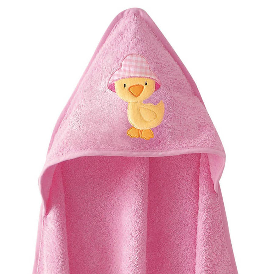 Σετ Κάπα με Γαντάκι βρεφική (75x75) Babyline Rythmos Joanna Ροζ